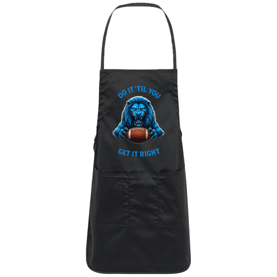 LION BLUE 6 DO IT FULL LENGTH COOKING APRON